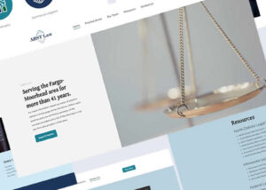 Screenshot of the ABSTLaw.com website.